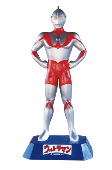 ウルトラヒーローズの立像